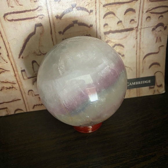 Beautiful Fluorite Sphere - Picture 4 of 5